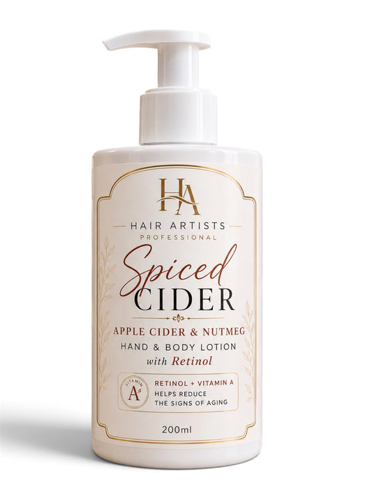 Spiced Cider Hand & Body Lotion with Retinol | Apple Cider & Nutmeg – 200 mL