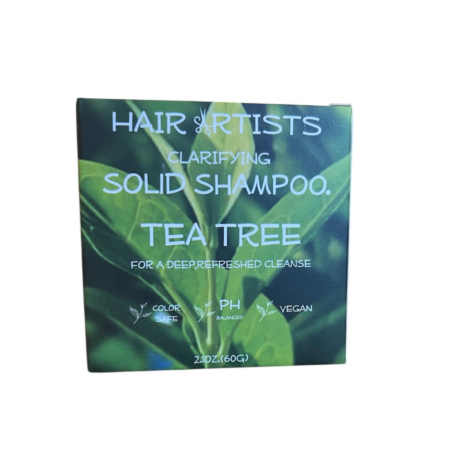 Hair Artists Tea Tree solid shampoo bar and soap dish duo Conditioner Haircare Cleansing Comfort