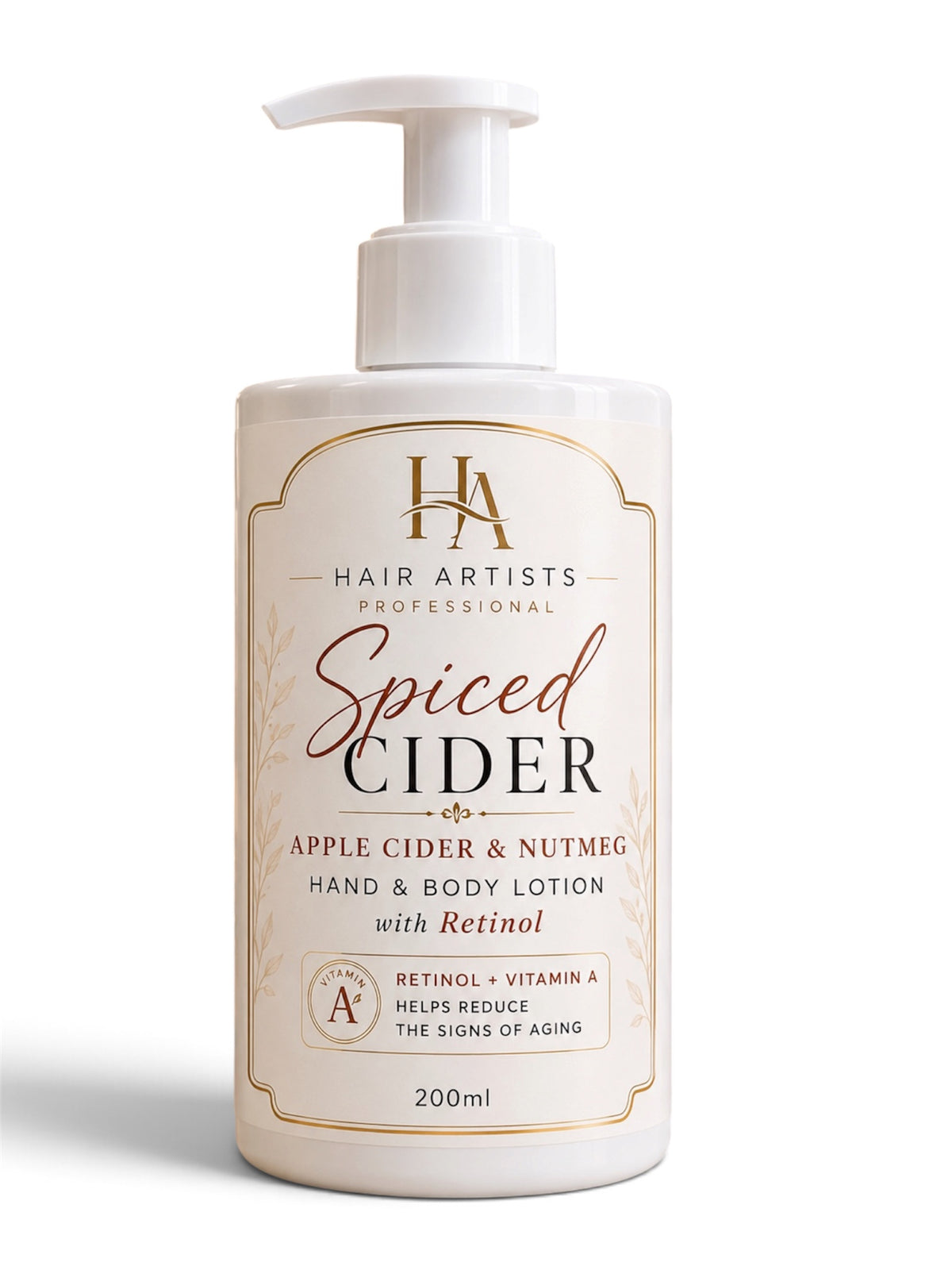 Spiced Cider Hand & Body Lotion with Retinol | Apple Cider & Nutmeg – 200 mL